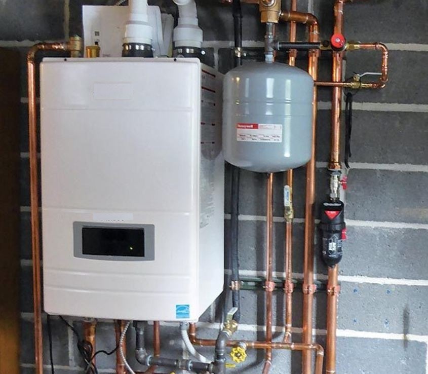 Intergas CV-ketel installatie